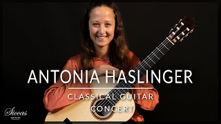 ANTONIA HASLINGER  Classical Guitar Concert of Female Composers  Siccas Guitars [upl. by Alfie]