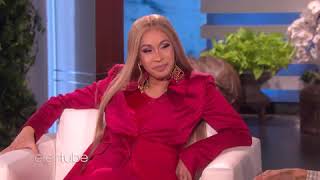 Cardi B Full Interview On Ellen [upl. by Quita]