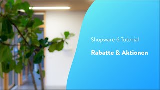 Rabatte amp Aktionen Shopware 6 Tutorial [upl. by Ferrell133]