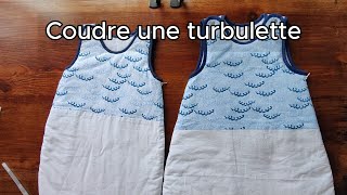 Tutoriel couture coudre une turbulette patron gratuit en description [upl. by Adriell]