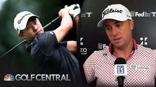 Justin Thomas Collin Morikawa heating up at Zozo Championship  Golf Central  Golf Channel [upl. by Newcomb]