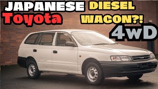 THIS Toyota 4wd DIESEL Wagon was NEVER sold in the USA  1996 Toyota Caldina Wagon POV Drive [upl. by Ametaf783]