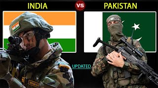 India vs Pakistan Military Power Comparison 2024 [upl. by Zulch104]