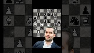 Ian Nepomniachtchi Brilliant move part 2 chessshorts shorts [upl. by Ellevel]