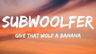 Subwoolfer  Give That Wolf A Banana Lyrics Norway 🇳🇴 Eurovision 2022 [upl. by Saffier]