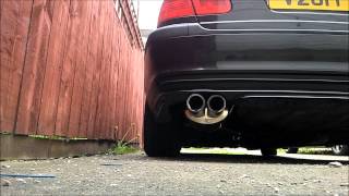 BMW E46 318i SE Touring  New Exhaust [upl. by Ydeh]