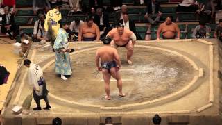 Full HD  Sumo お相撲  Tokyo 東京  Ryogoku Kokugikan 両国国技館 [upl. by Ssepmet]