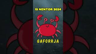 GAFORRJA  Horoskopi ditor 15 nentor 2024 [upl. by Wallford]