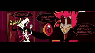 Hazbin Hotel  Angel Dust Looks for Husks Contract [upl. by Ailimaj716]