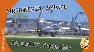 Tipp der Woche AIRPOWER24 in Zeltweg [upl. by Fougere716]