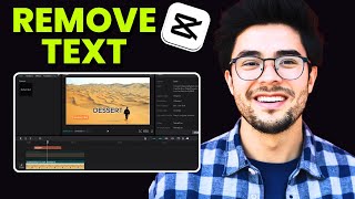 How to Remove Text from Video in CapCut PC 2024 WORKING [upl. by Linea627]