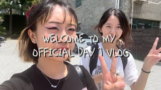 study abroad in korea 🇰🇷  day 1  yonsei university’s summer school [upl. by Coyle]