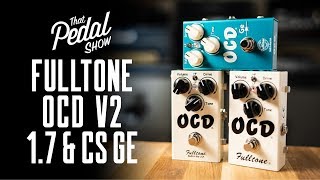 Fulltone OCD V17 V2 amp OCD GE Overdrive Pedals Comparison demo amp buffer effects [upl. by Bocyaj]