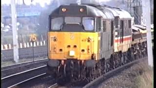 Classic British Rail  Bescot  28th October 1992 [upl. by Eirod]