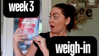 Slimming World Week 3 WEIGH DAY  Getting back on track [upl. by Dwyer]