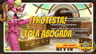 Nuevo Evento ¡Protesta Lola Abogada Llegó  Looney Tunes Un Mundo de Locos [upl. by Ddal]