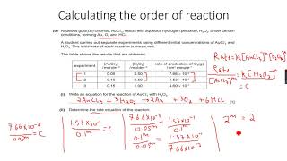 ALevel Chemistry Reaction Kinetics Part 4 [upl. by Nylahsoj643]