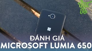 Vật Vờ Nga Ngố  đánh giá chi tiết Lumia 650 thiết kế đẹp camera tốt [upl. by Naux]