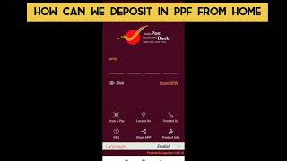 How can we deposit PPF from IPPB  Tamil  From Mobile  Easy way [upl. by Alage]