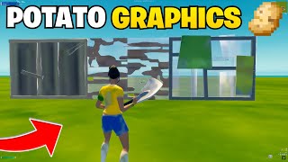 How To Get Potato Graphics In Fortnite FIXED GROUND [upl. by Schaumberger836]