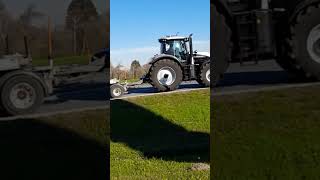 tractortreckerTraktor Anhänger Tieflader [upl. by Domella]