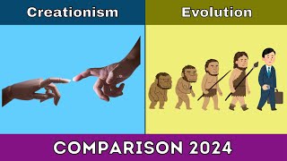 Creationism vs Evolution  Comparison 2024 [upl. by Osnofedli]