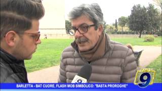 Barletta  Bat Cuore un flash mob simbolico [upl. by Evelina435]