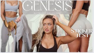 BUFFBUNNY COLLECTION GENESIS REVIEW  Activewear Try on haul 2024 BBL seamless leggings worth it [upl. by Neened]