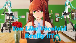 Monika Opinion About Music Concerts  quotMonika After Storyquot DDLC Mod vocaloid monikaafterstory fyp [upl. by Ferna]