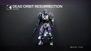 YOU CAN NOT LET THIS PASS RARE UNIQUE EFFECT SHADER IS NOW AVAILABLE dead orbit resurrection [upl. by Wing747]