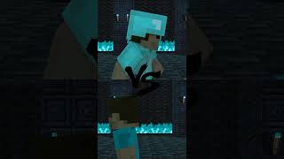 Steve VS Herobrine  Minecraft Animation [upl. by Nangem903]