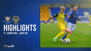 St Johnstone vs Greenock Morton  Premier Sports Cup  Match Highlights [upl. by Anerom]