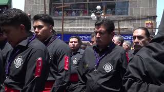 Realizan procesión de Viernes Santo en Puebla [upl. by Corbie]