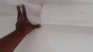 Como colocar cortineiro de gesso com roda teto [upl. by Samella515]