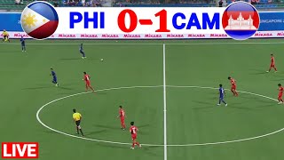 PHILIPPINES vs CAMBODIA  HIGHLIGHT AFF U23 CHAMPIONSHIP 2022 [upl. by Araiek]