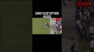 STIFFARM TO 84 YARDS TOUCHDOWN stiffarm nfl nflshorts topplays bestplay touchdown [upl. by Emory]