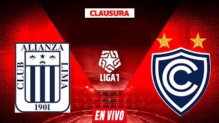 ALIANZA LIMA VS CIENCIANO EN VIVO LIGA 1 PERÚ [upl. by Bradlee]