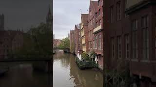 Gent Belgien Blick über Leie travel belgium [upl. by Mirak]