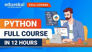 Python Full Course 2024  Python for Beginners  12 Hours  Python Tutorial  Edureka [upl. by Evans]