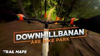 Åre Bike Park  Downhillbanan Lower Starting Point [upl. by Epotimet]