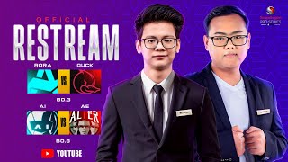 Official Restream MLBB ESL Snapdragon🔴Ai 🇲🇲 vs AE 🇮🇩 Bo3Myanmar 🇲🇲 Casting CasterZyZyy amp Blank [upl. by Ekeiram]