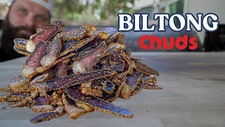 South African Beef Jerky AKA Biltong  Chuds BBQ [upl. by Aicena]