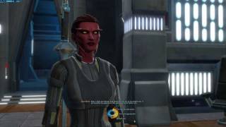 SWTOR  Female Sith Pureblood Sith Warrior Marauder  Storyline Part 1 [upl. by Ailemak]