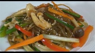 Recette spéciale Corée  Le Japchae  750g [upl. by Aketal327]