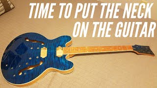 How to Glue a Guitar Neck  Full Process and Tips [upl. by Enellek]