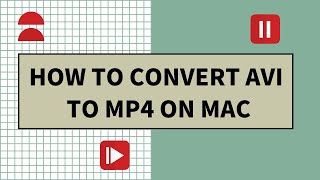 How to Convert AVI to MP4 on Mac Flawlessly MKV MOV MP3 etc Included [upl. by Hermie]