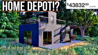 The Home Depot PREFAB HOME has gone Viral Heres what you Need to Know [upl. by Macnair311]