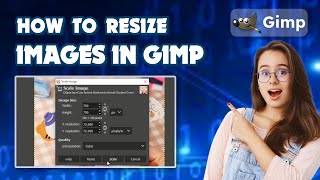 How to resize images in gimp 2024 Guideline [upl. by Hoem]