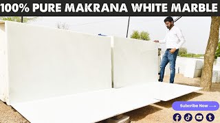 Makrana Pure White MarbleSuper White Marble 100 Pure White Marble 9116113111 [upl. by Pierro]