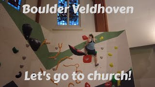 Bouldering at Boulder church Veldhoven 120 [upl. by Aiekahs]